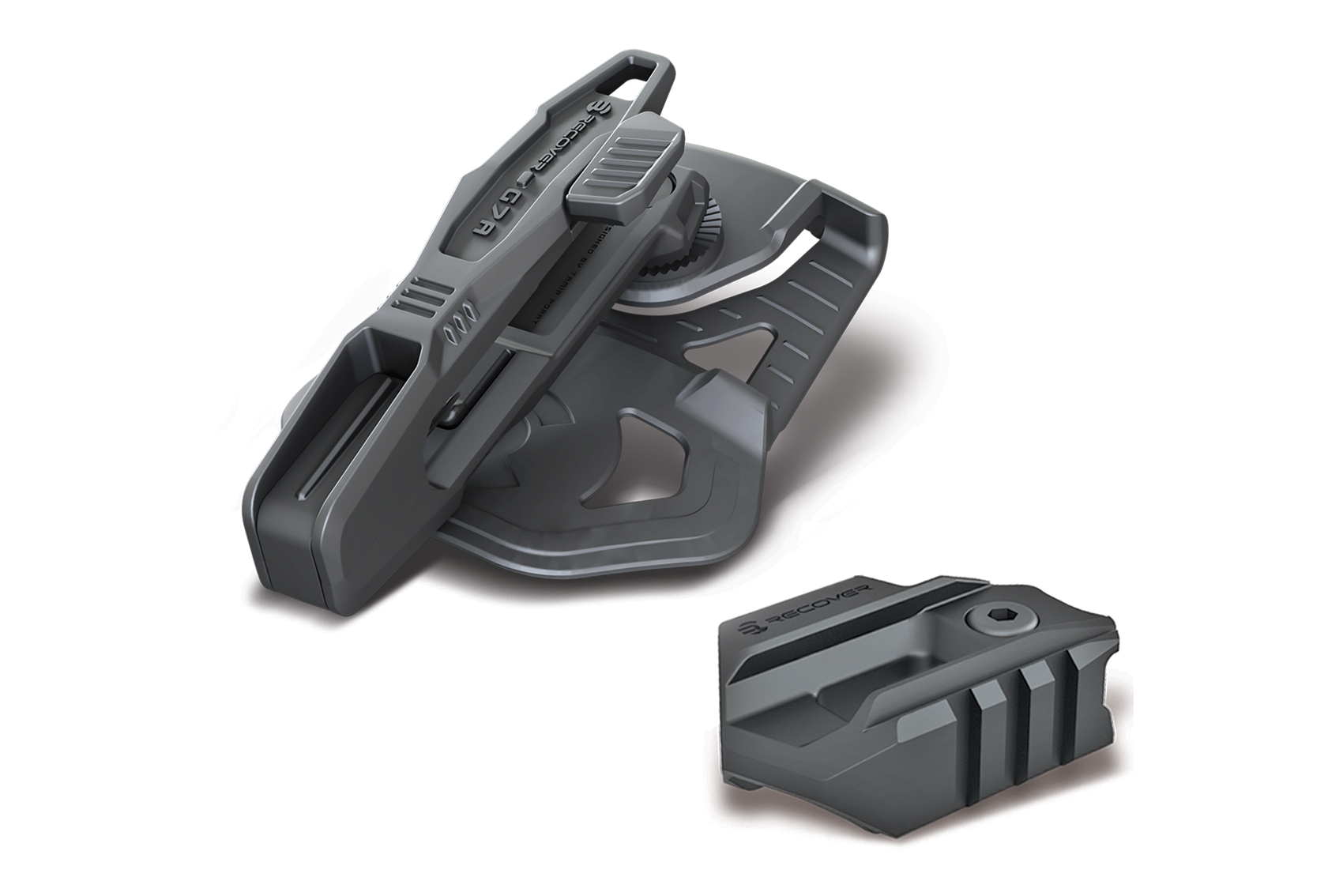 RECOVER G7 ブラックホルスター Glock 20 Holster | G7 OWB for Double Stack Pistols