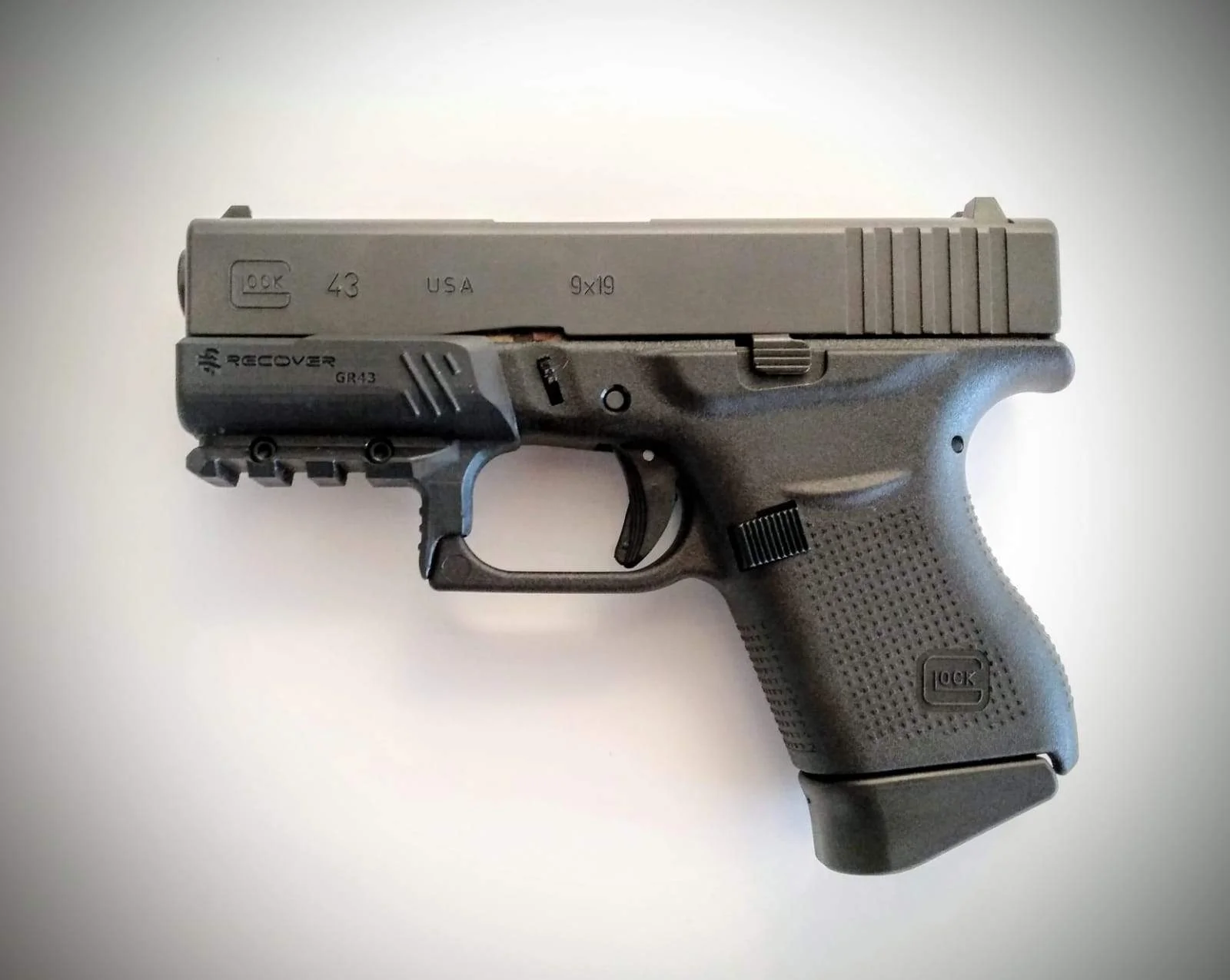 Rail Adapter For Glock 43 43X and 48