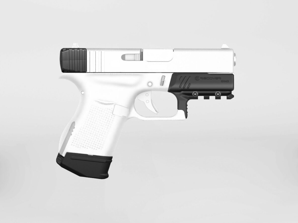 Upgrade Pack for the Glock 43: GCH43 Charging Handle + MC43