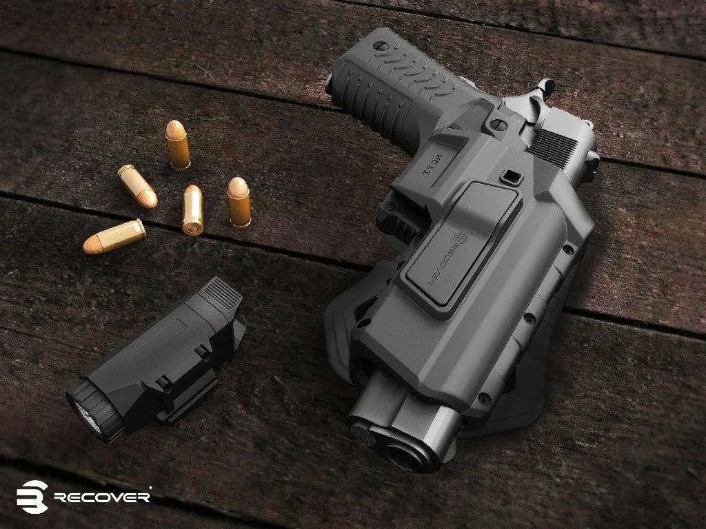 1911 holster for the Recover Tactical CC3H/P 1911 Rail