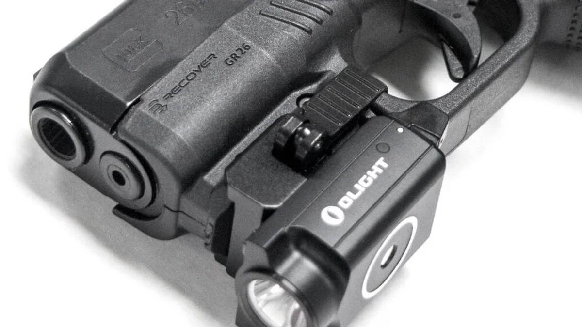 Olight PL-MINI 2 Valkyrie – Glock 43 Weapon Light for Rail Mounts