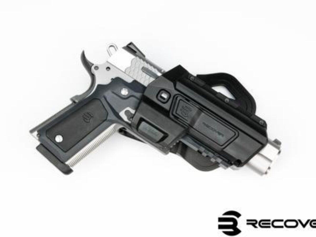 RECOVER TACTICAL M1911 ホルスター、フレーム&グリップ 1911 holster for the Recover Tactical CC3 1911 Rail
