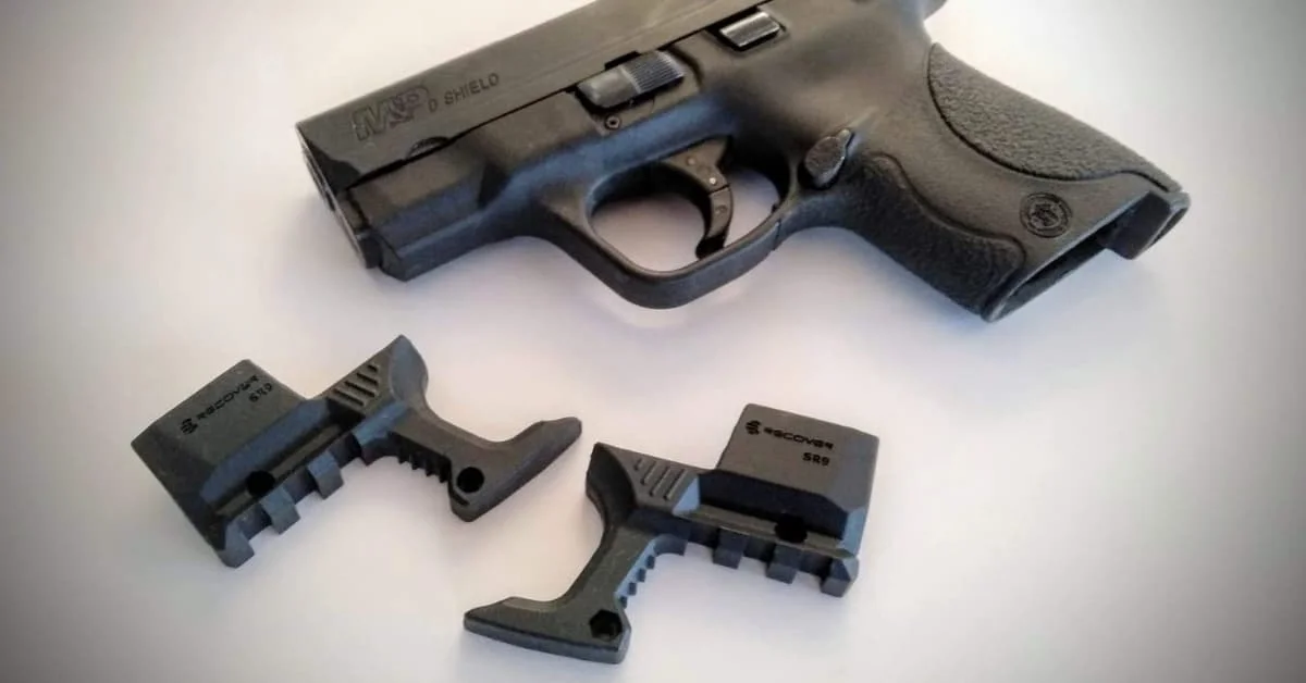 Picatinny rail on pistol