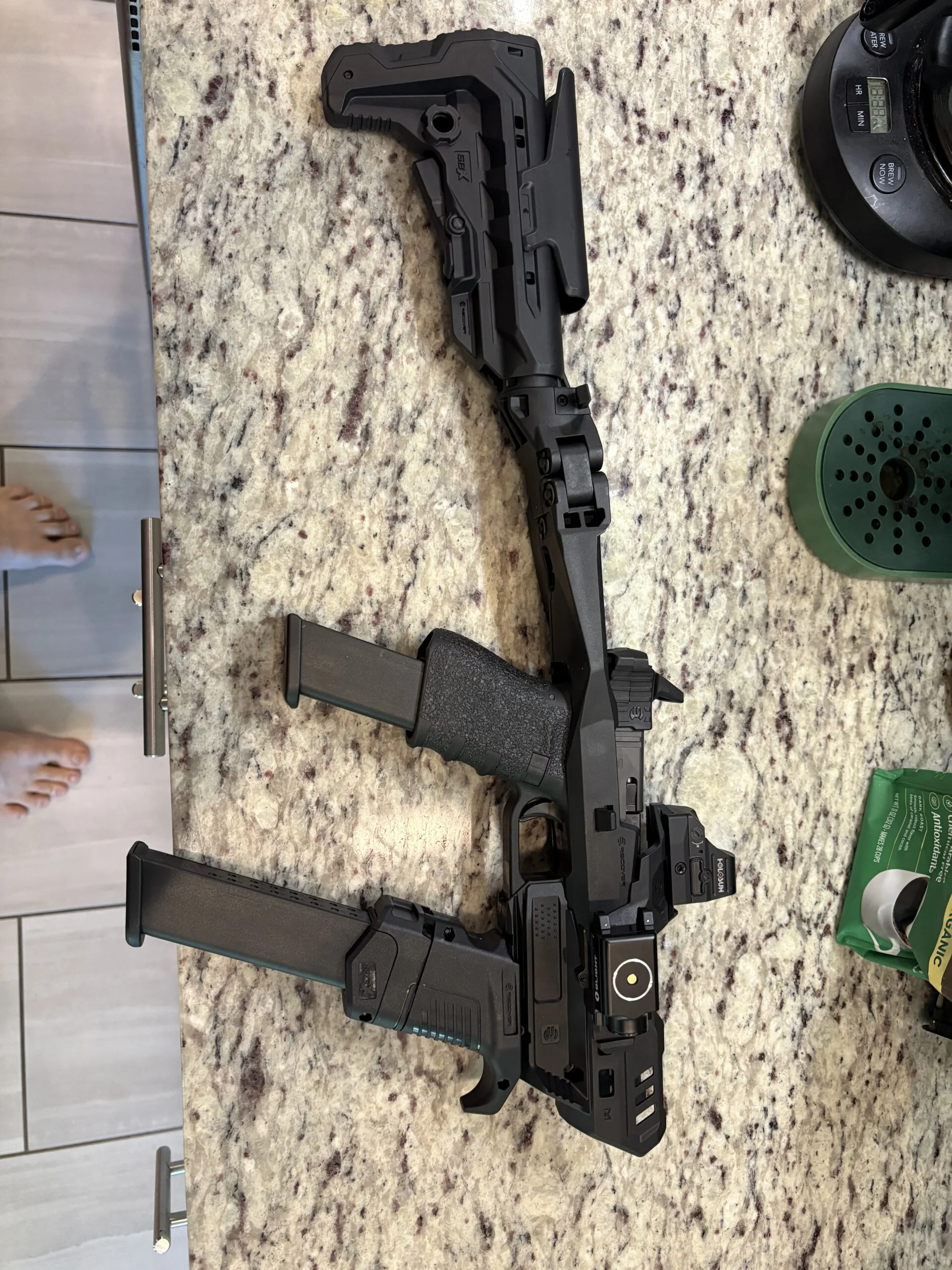 RECOVER TACTICAL 20/20NH-ST 
スタビライザーキット Pistol Brace Stabilizer Kit for Glock | Recover Tactical 20/20N