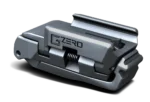 A metallic GZero branded mechanical part with a spring mechanism.